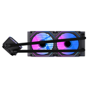 Enfriamiento Líquido Para CPU Naceb NA-0655N Boreal 2x 120mm Hasta 1800RPM 