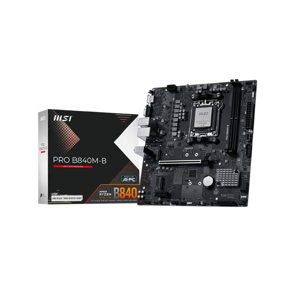 Tarjeta Madre MSI PRO A620AM-B EVO AM5 2x DDR5 6800 HDMI VGA Micro-ATX