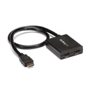 Divisor de video hdmi de 2 puertos - splitter hdmi 4k 30hz de 2x1 alimentado por usb - startech.com mod. st122hd4ku
