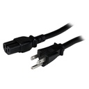 Cable de 1.8m nema 5-15p a c19 de servicio pesado de 14awg para alimentacion de computadoras - startech.com mod. pxt515c19146