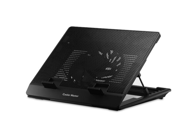 Base enfriadora cooler master r9-nbs-eslk-gp notepal ergostand lite