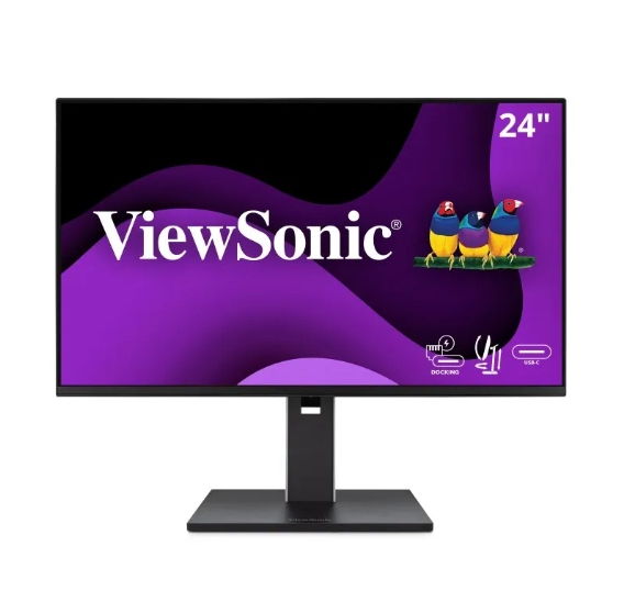 Monitor ViewSonic VG2458 IPS 23.8", 1920x1080 Full HD, 100Hz, HDMI/DisplayPort, Bocinas Integradas, Negro