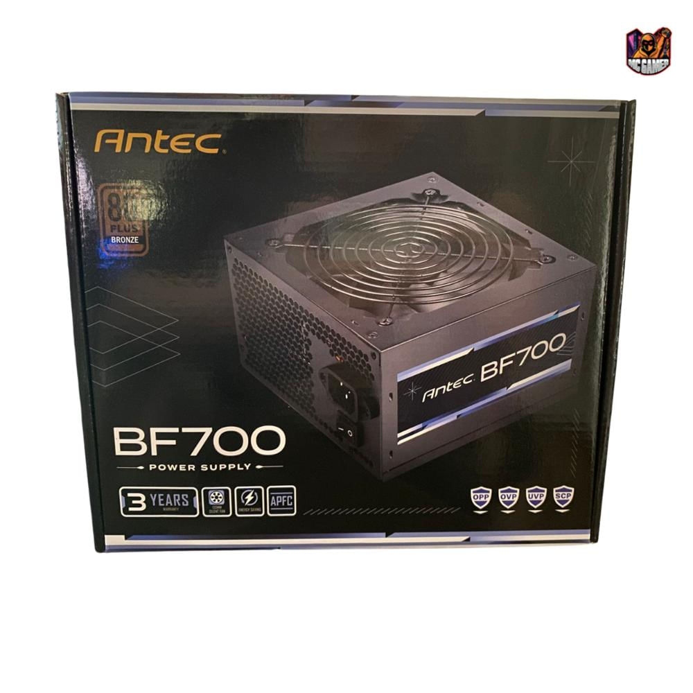 Fuente de Poder Antec BF700 80 PLUS Bronze ATX, 24-pin ATX, 80mm, 700W