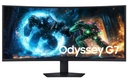 Monitor gamer curvo ultrawide samsung odyssey g7 led 40", 5120x2160, freesync, 180hz, hdmi/dp, negro