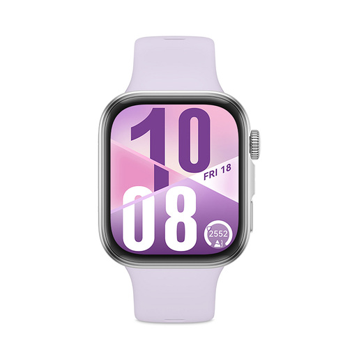 Huawei watch fit 4, pantalla tactil 1.82 amoled, color morado. peso 27g