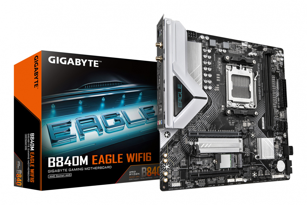 Tarjeta madre gigabyte micro atx b840m h - ddr5