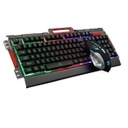 Kit Gamer De Teclado Y Mouse BRobotix 188533-2 Alámbrico USB Español