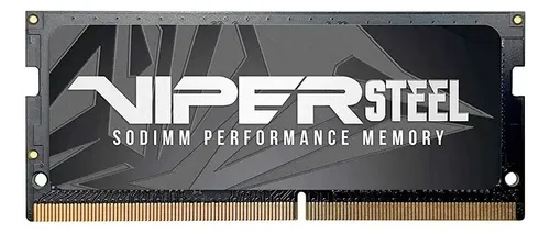 Memoria RAM para Laptop Patriot Viper Steel DDR4, 3200MHz, 8GB, Non-ECC, CL18, 260-pin SO-DIMM