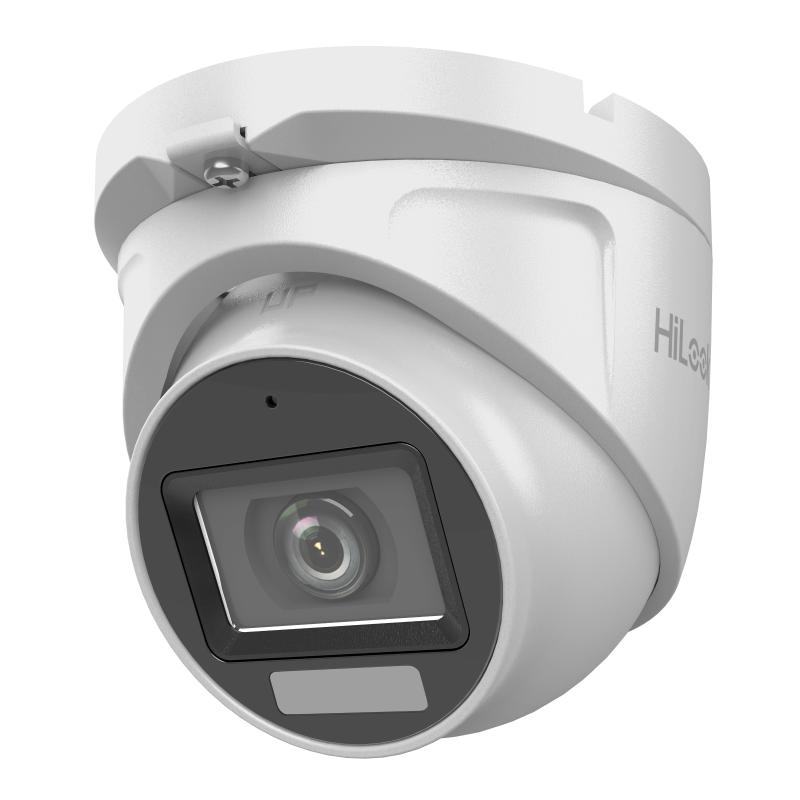 HiLook Cámara de Seguridad CCTV Domo Turbo HD IR para Interiores/Exteriores THC-T127-LMS, Alámbrico, 1920x1080 Full HD, Día/Noche