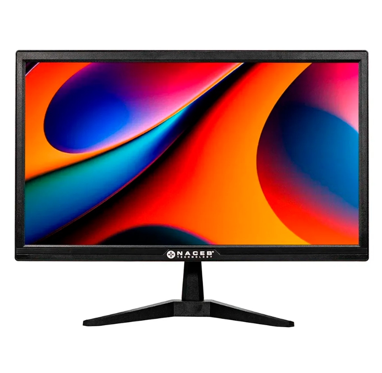 Monitor Naceb 0505 LCD 21.5", 1920x1080 Full HD, 75Hz, HDMI, Negro