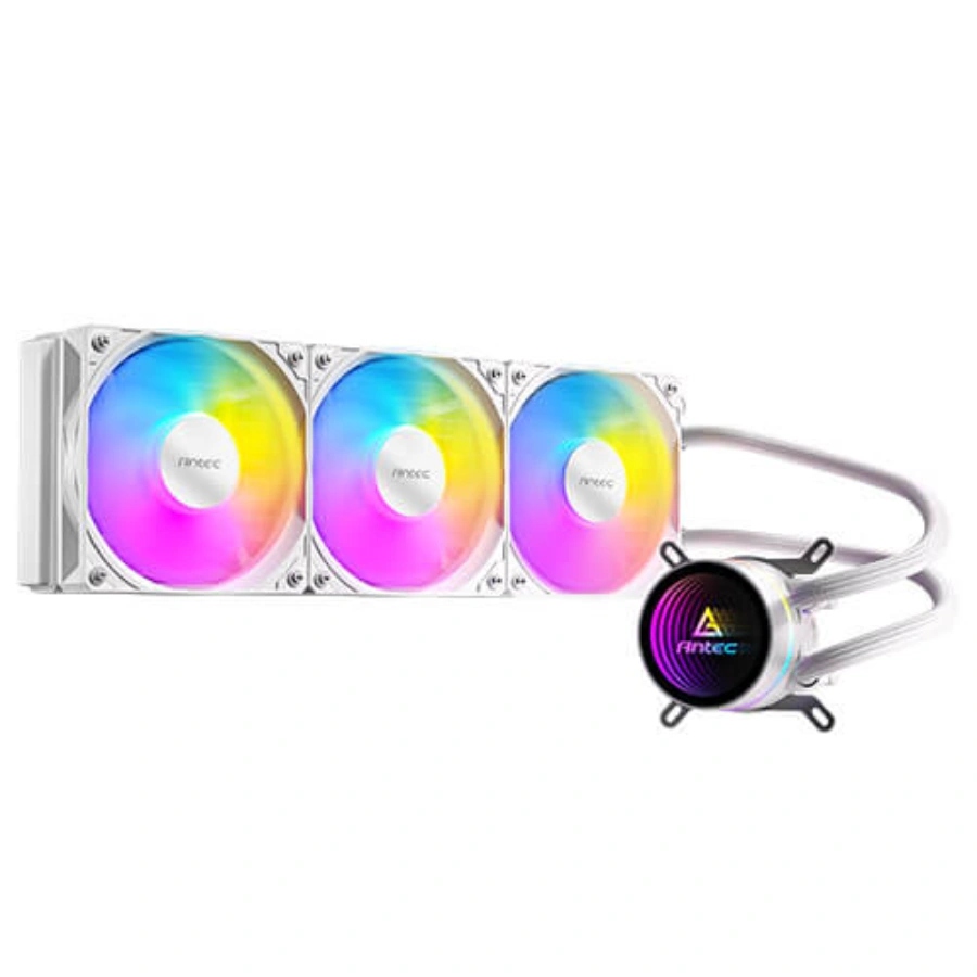 Enfriamiento Líquido Antec Luna White Argb 360mm | 3 Ventiladores ARGB