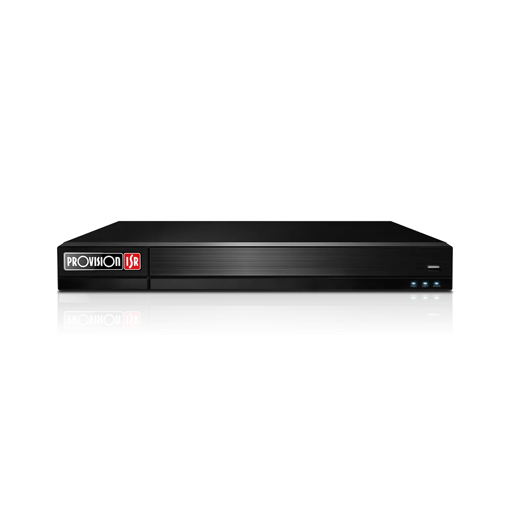 Provision-ISR DVR de 16 Canales + 8 Canales IP SH-16200A5N-5L(1U)-V2 para 3 Discos Duros, máx. 8TB, 2x USB 2.0, 1x RJ-45