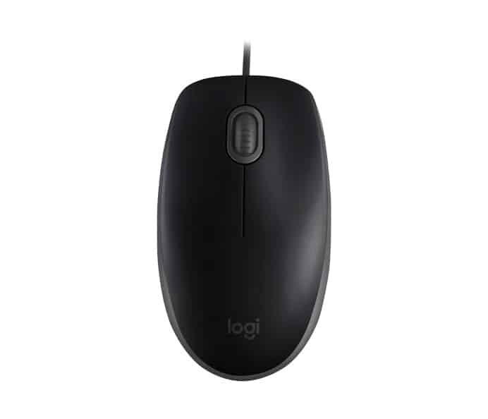 Mouse logitech m110 optico usb 1,000 dpi silent black (910-006756)