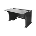 Escritorio Profesional Para Monitoreo Epcom EM-S02 De  Metal Y Madera