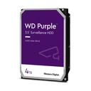 Disco Duro para Videovigilancia Western Digital WD Purple Surveillance 3.5", 4TB, SATA III, 6 Gbit/s, 5400RPM, 256MB Caché