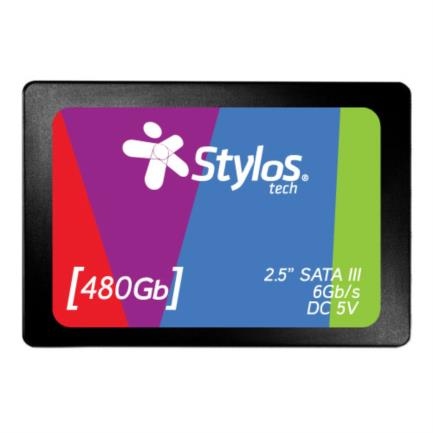 SSD Stylos STMSSD3B, 480GB, 2.5", 510 MB/s Escritura, 560 MB/s Lectura, SATA III