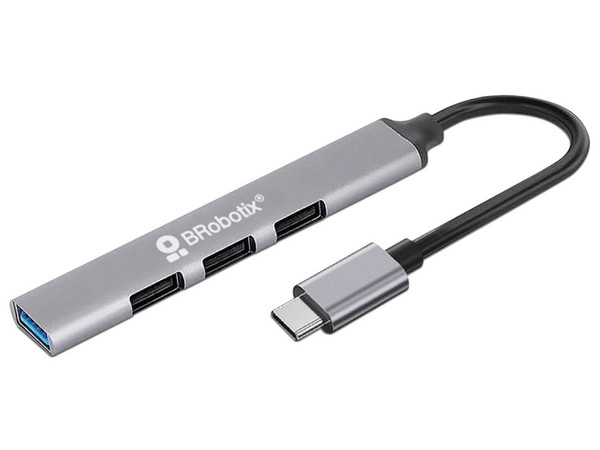 BRobotix Hub USB-C - USB-A 3.1, 5 Gbit/s