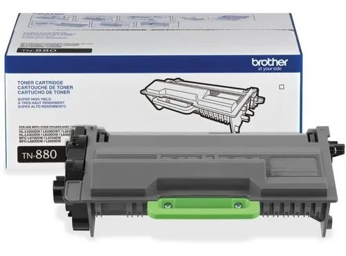 Cartucho De Toner Brother Tn-880 12k Pag Tinta Negro