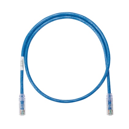 Cable de parcheo utp categoría 6, con plug modular en cada extremo - 6 m. - azul