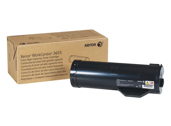 Tóner Xerox 106R02741 Negro 25.900 Páginas WorkCentre 3655
