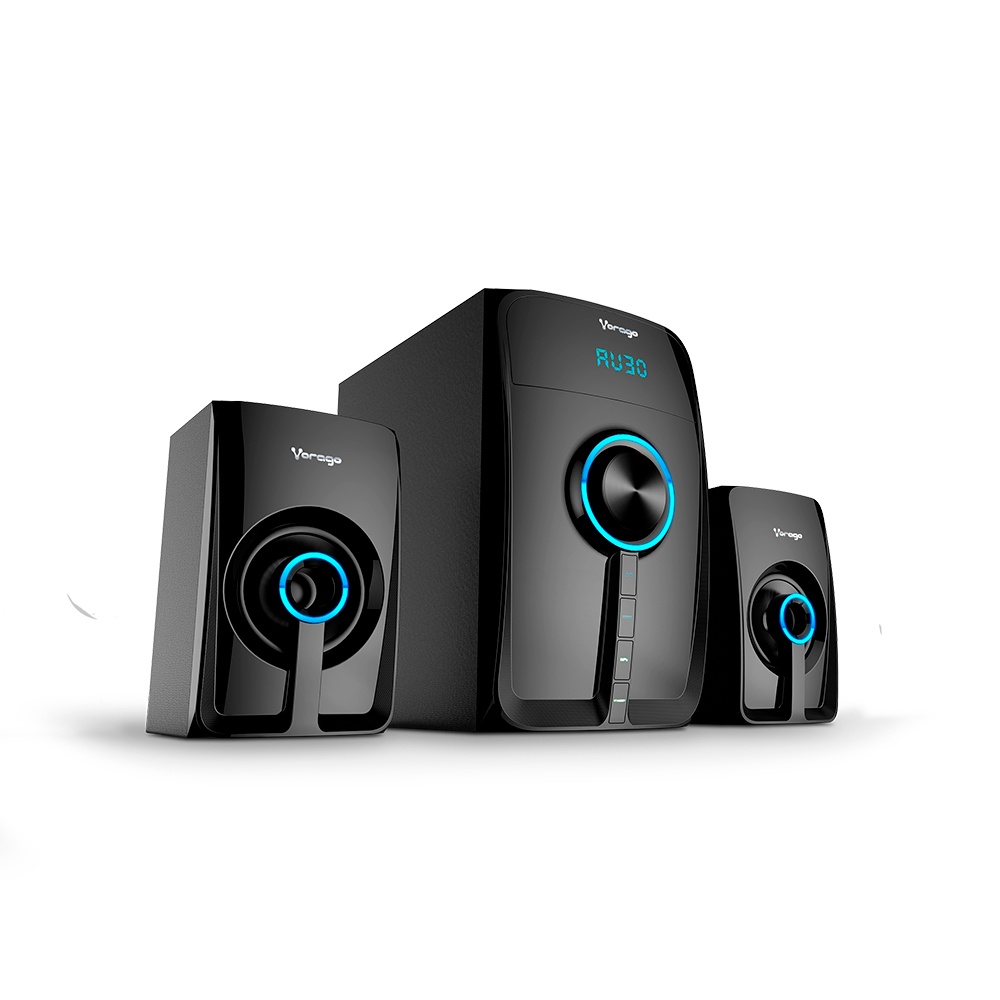 Bocina Con Subwoofer Vorago SPB-300 Bluetooth 2.1 2x10W