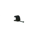 Grapa para cable redondo de 10mm color gris (100pzs) (3104-00100) 