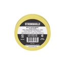 Cinta Eléctrica para Aislar de PVC Uso General Grosor de 0.18mm (7 mil) Ancho de 19mm y 20.12m de Largo Color Amarillo