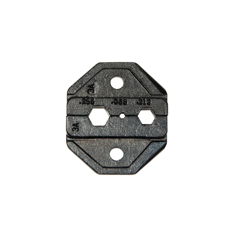 Matriz ponchadora para cable coaxial rg58, rg59, rg6 y rg62.