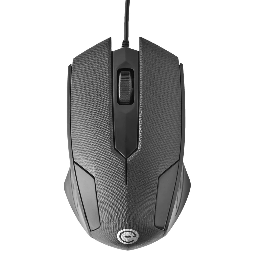 Mouse Óptico Easy Line 1200dpi USB Negro