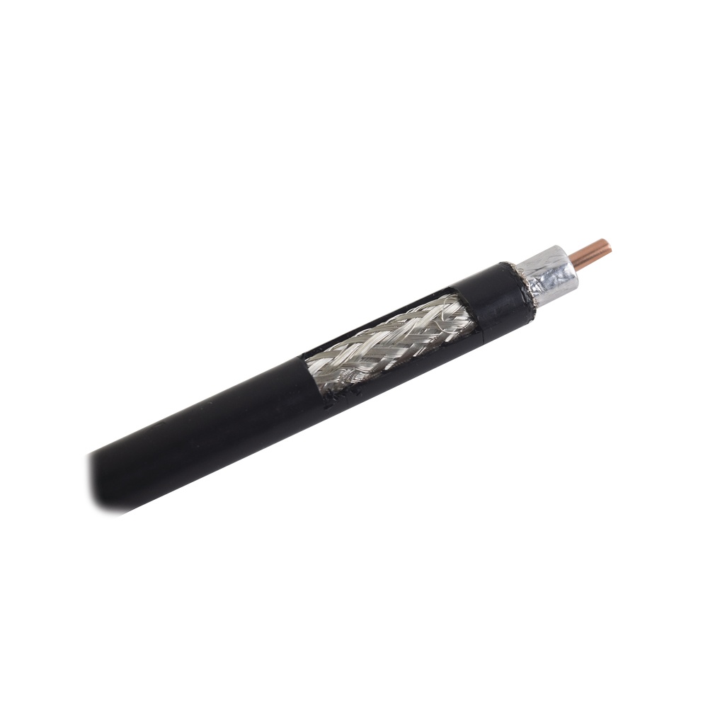 Metro de cable coaxial flexible rg-8 lmr400 de baja pérdida, 50 ohms