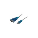 Cable Adaptador Startech USB 2.0 A Macho - RS-232 de 1 Puerto Serial DB9 Macho 43cm