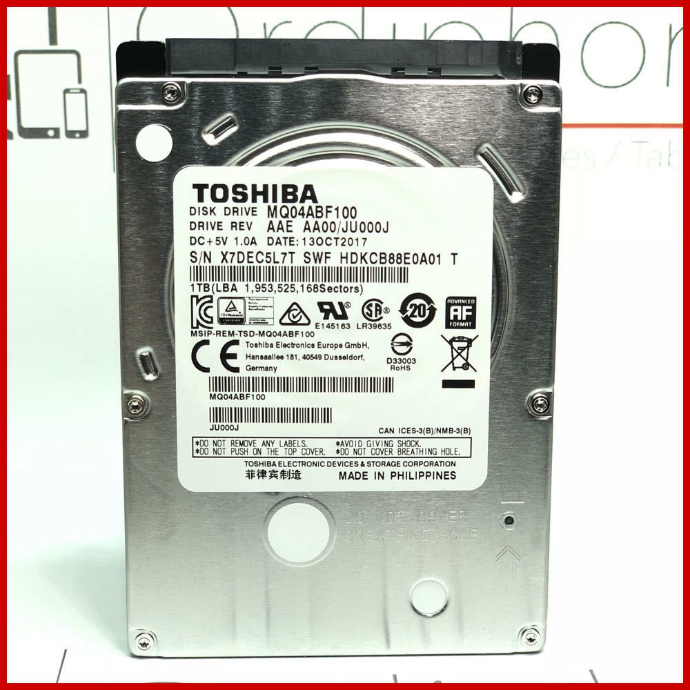 Disco duro toshiba 2.5" 1tb mq04abf100 7mm 5400 rpm 8mb sata3