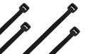 Cincho nylon th-190 thorsman 4200-03001 color negro, a 4.8mm - l 190mm, bolsa/100pzs, diametro maximo capacidad de atado 49mm, f