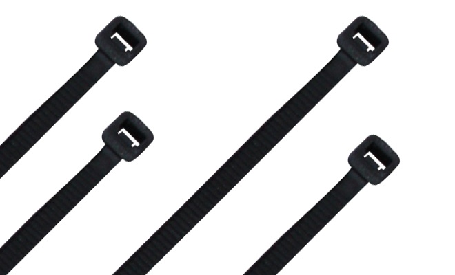 Cincho nylon th-100 thorsman 4200-01001 color negro a 2.5mm- l 100mm bolsa/100pzs diametro maximo capacidad de atado 22mm, fabri