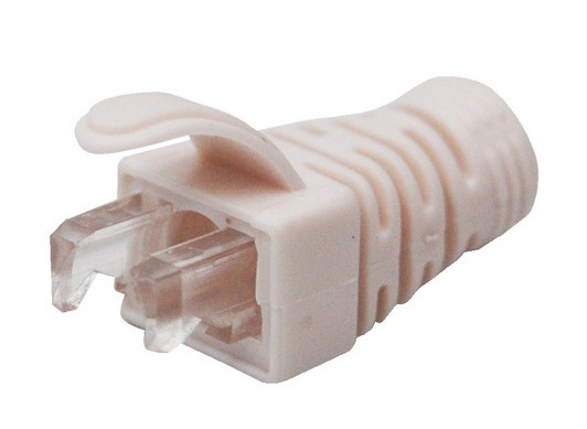 Bota para cable utp enson epro-boot-wh color blanco ideal para el terminado y cuidado del rematado, compatible con cat5e/6/6a y 