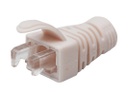 Bota para cable utp enson epro-boot-wh color blanco ideal para el terminado y cuidado del rematado, compatible con cat5e/6/6a y 