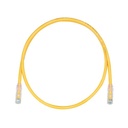Patchcord utp cat6 belden c601104007 2.1 mts amarillo