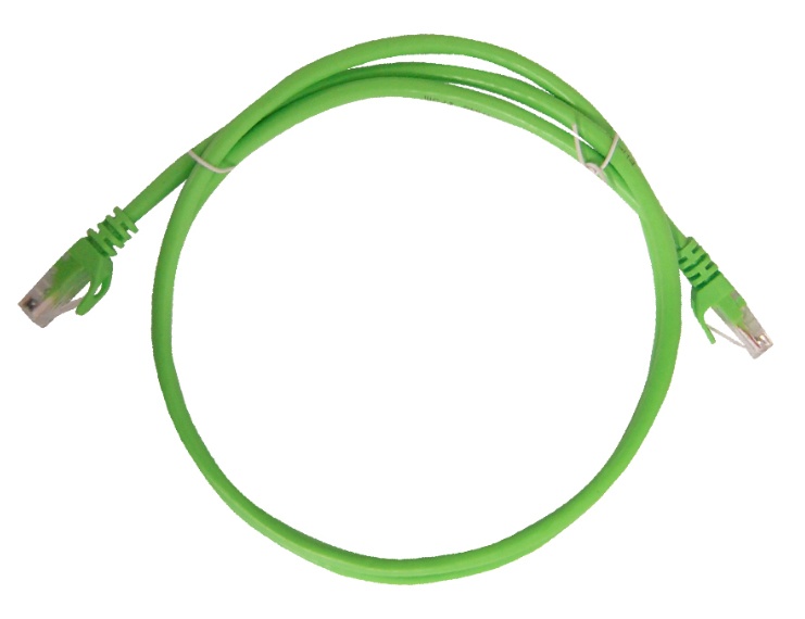 Patchcord utp enson p6012e serie pro 100-ii 100% cobre color verde 120cm para mejor identificacion de soluciones en racks y gabi