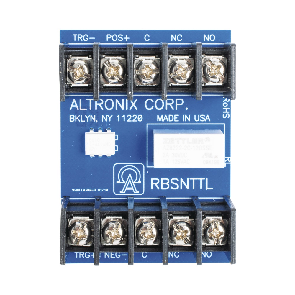 Módulo de Relevador Ultrasensitivo 2A Altronix Compatibles con Paneles Resideo l5210la y l7000