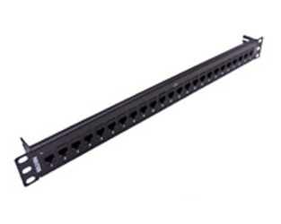 Panel De Parcheo Belden Cat6+ KeyConnect 24 Puertos RJ-45 1U