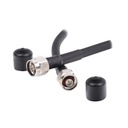 Jumper ultra flexible de baja pérdida para equipos inalámbricos hasta 7 ghz n-macho a n-macho 1 m