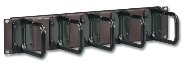 Organizador de cable, para montaje aéreo, con 5 soportes, 2ur