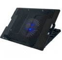 Base Enfriadora Ajustable + Hub BRobotix USB Con 1 Ventilador De 1400RPM Para Laptop