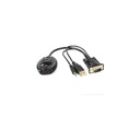 Adaptador BRobotix 150620 VGA/3.5mm/USB Macho - HDMI Hembra