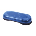 Mini barra de luces con 24 led, color azul y montaje de succión e imán