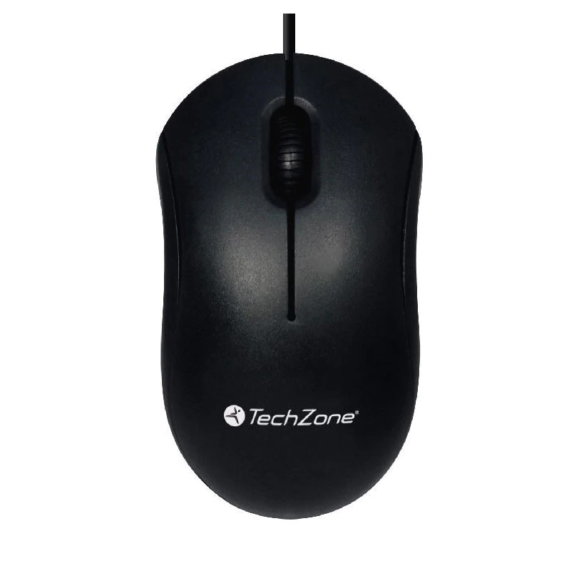 Mouse Techzone Óptico TZMOU01 Alámbrico USB 800DPI