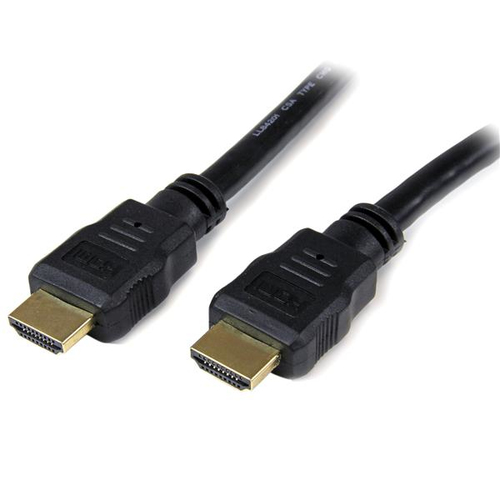 Cable hdmi de alta velocidad 30cm 2x hdmi macho color negro .