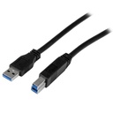 Cable 1m usb 3.0 usb b macho a usb a macho certificado ss .