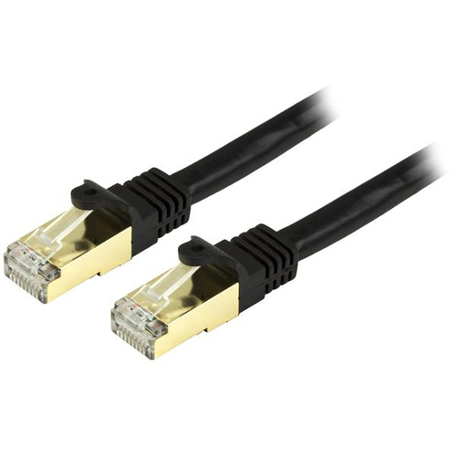 Cable de red ethernet cat6a bl lindado de 3.6m negro