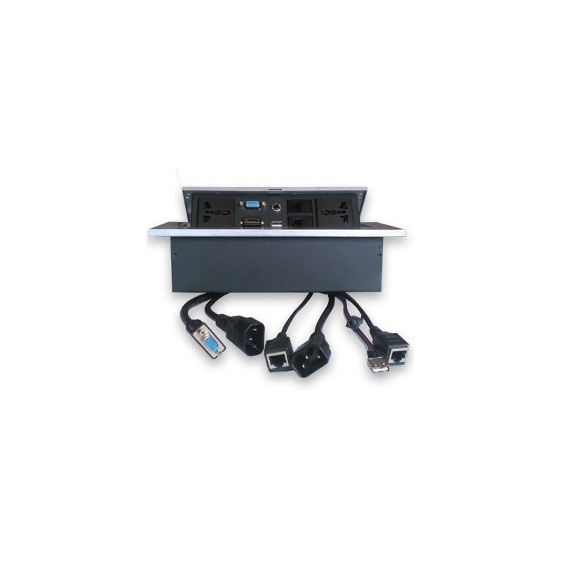 Caja para mesa brobotix 005514 - plata